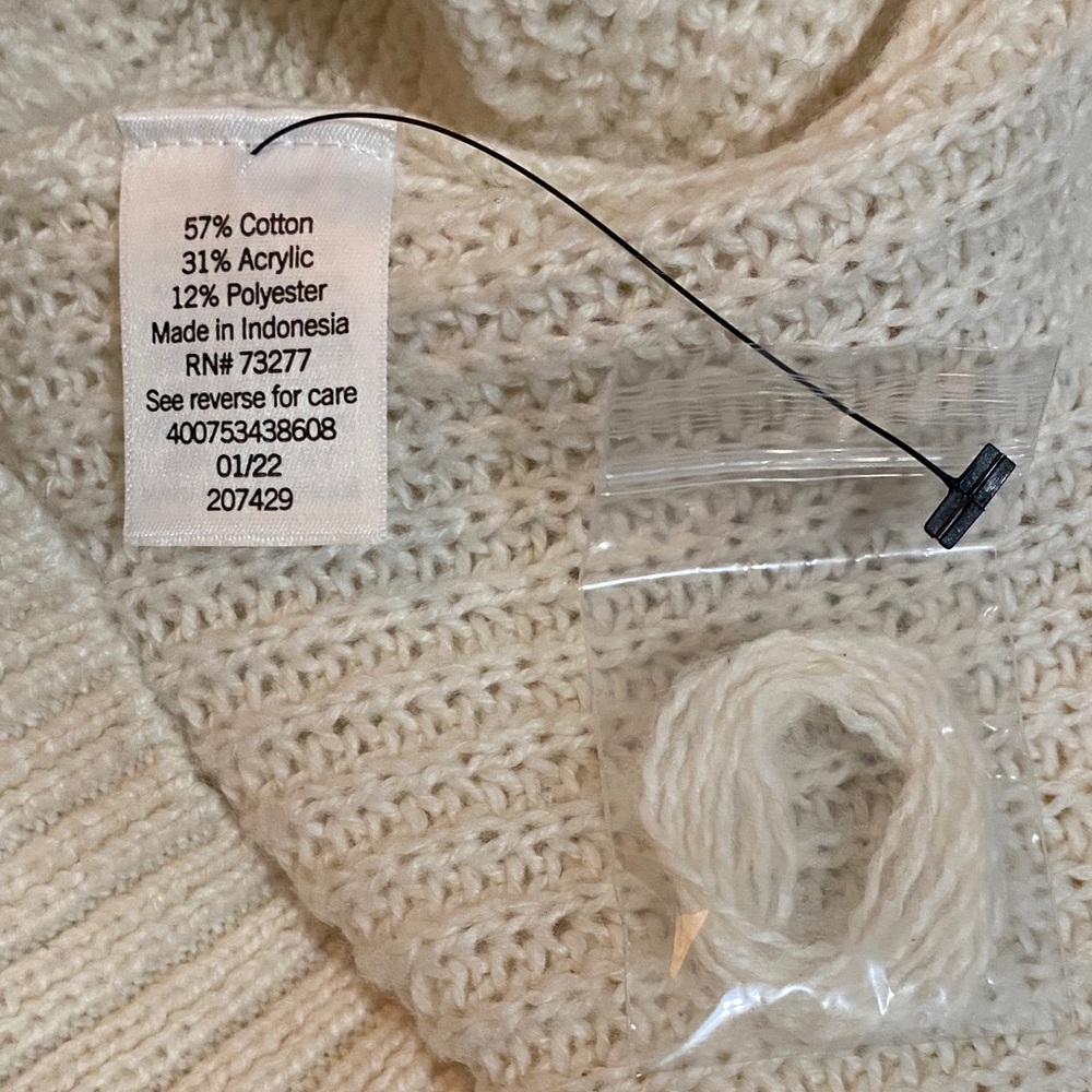 Sonoma NWOT Textured Sweater - Picture 4 of 4